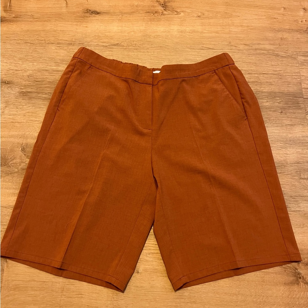 Liz Claiborne Rust Brown Women's Bermuda Shorts